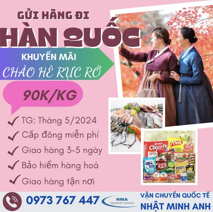 Dịch vụ gửi h&agrave;ng quốc tế uy t&iacute;n - Review Nhật Minh Anh Logistics