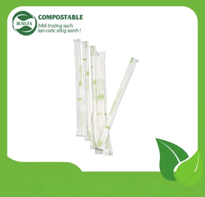 Review sản phẩm từ b&atilde; m&iacute;a của Hunufa Compostable