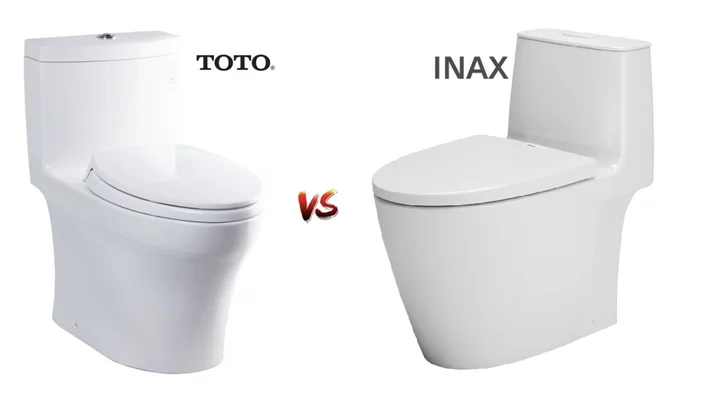 So sánh bồn cầu INAX và TOTO – Nên chọn hãng nào?