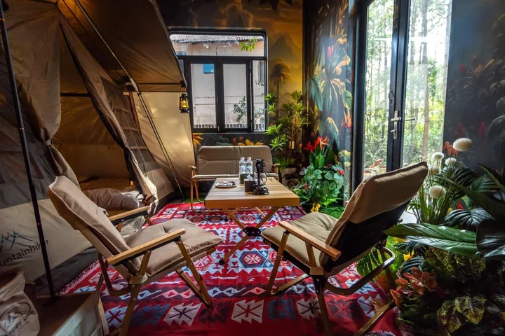 Bungalow tại De Vivre Homestay Măng Đen