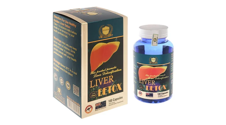 Review Liver Detox - vi&ecirc;n uống bổ gan v&agrave; thải độc gan của &Uacute;c - Liver Detox c&oacute; tốt kh&ocirc;ng?