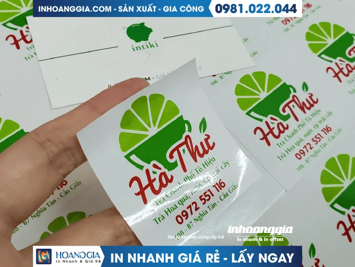 Review dịch vụ in tem nh&atilde;n uy t&iacute;n chất lượng gi&aacute; rẻ H&agrave; Nội
